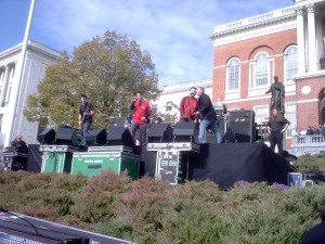 Dropkick Murphys at the State House, Red Sox World Series Rally 2007